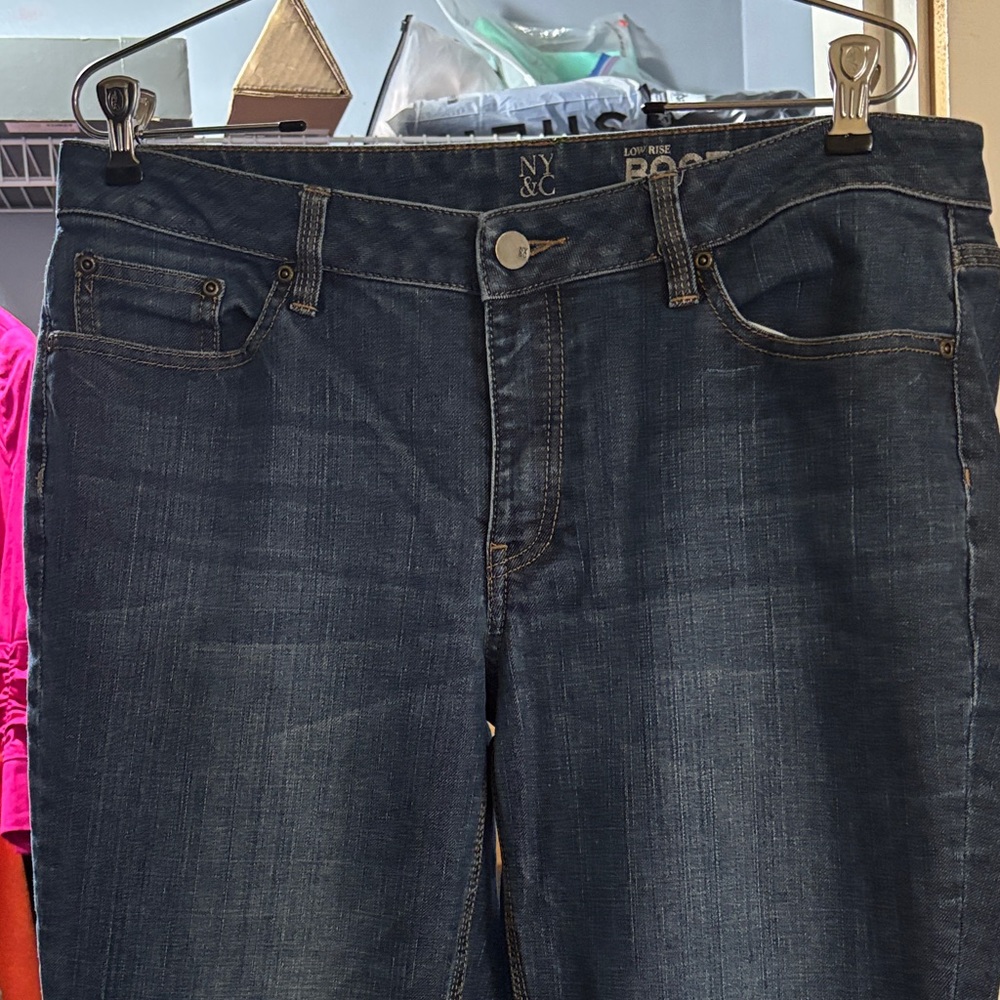 NY & Co Blue Denim Bootcut Jeans